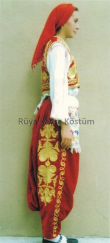 Tarihi Yöresel Edirne Folklor Kostüm ve Kıyafetleri