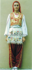 Tarihi Yöresel Edirne Folklor Kostüm ve Kıyafetleri