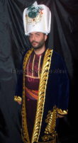 Sultan Süleyman Geleneksel Osmanlı Tarihi Kostümü